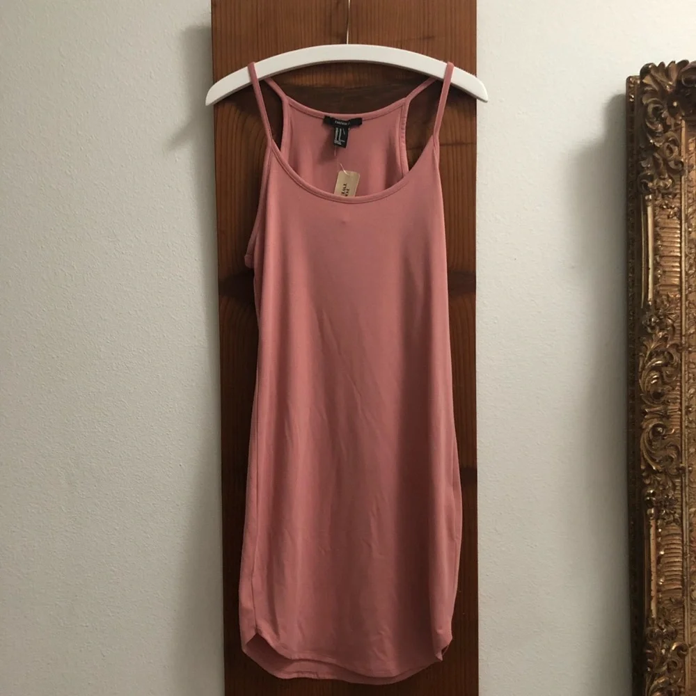 Forever 21 Pink Mini Dress nwt size medium - Picture 3 of 6